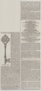 A Abertura da Exposição Internacional (gravura) de English School