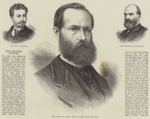 Os príncipes de Orleães (gravura) de English School