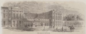 O Palácio de Compiegne (gravura) de English School