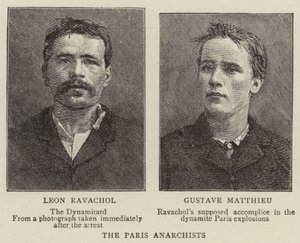 Os Anarquistas de Paris (gravura) de English School