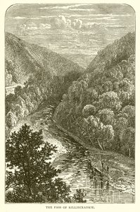 O passe de Killiecrankie de English School