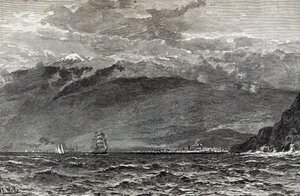 O Pico de Teneriffe, Sante Cruz, de &39;Leisure Hour&39;, 1888 de English School