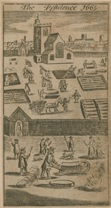 O Pestelence 1665 de English School