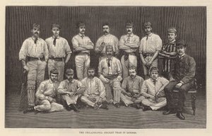 A equipe de críquete da Filadélfia em Londres de English School