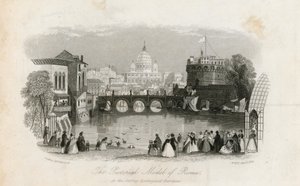 O modelo pictórico de Roma e os jardins zoológicos de Surrey de English School