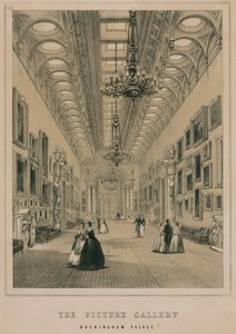 A galeria de imagens, o Palácio de Buckingham de English School