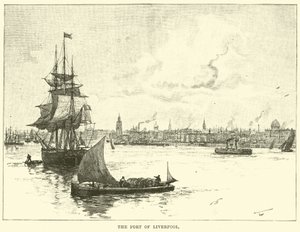 O porto de liverpool de English School