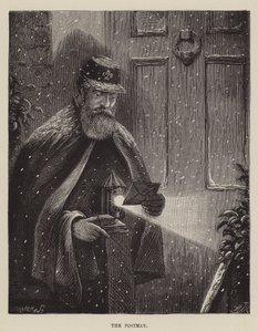 O carteiro (gravura) de English School