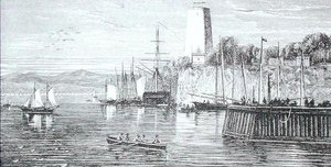 The Potomac River, Washington D.C., EUA, de 