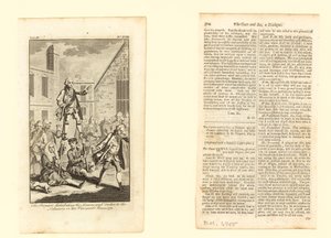 O Premier Distribuindo os Pães e Peixes para os Trabalhadores em seu Vinhedo, 9 de maio de 1772 de English School