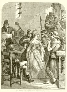 A princesa Lamballe perante o Tribunal Revolucionário de English School