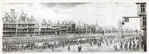 A Procissão de Marie de Medici ao longo de Cheapside, 1638, publicado por William Herbert (1771-1851) e Robert Wilkinson (fl.1785-1825) 1809 de English School
