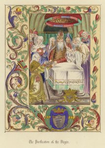 A Purificação da Virgem (cor litho) de English School