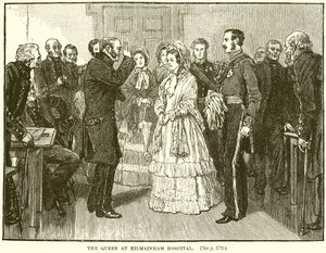 A Rainha no Hospital Kilmainham de English School