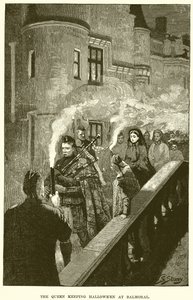 A Rainha mantém o Dia das Bruxas em Balmoral de English School
