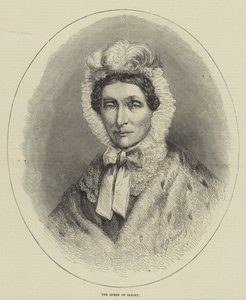 A Rainha da Saxônia (gravura) de English School