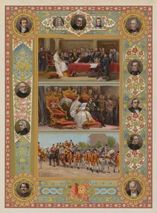 O Jubileu da Rainha (chromolitho) de English School