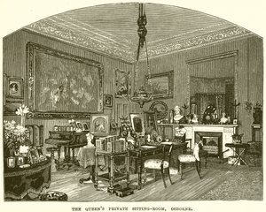 A sala de estar privada do Queens, Osborne de English School