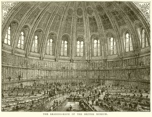 A Sala de Leitura do Museu Britânico de English School