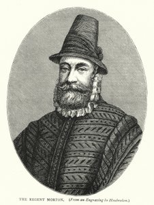 O Regente Morton (gravura) de English School