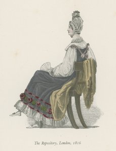 O Repositório, Londres, 1816 de English School