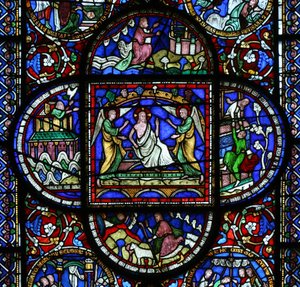 A ressurreição, Catedral de Canterbury de English School