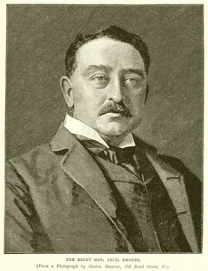 O certo Hon. Cecil Rhodes de English School