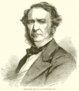 O certo Hon. WE Gladstone, MP de English School
