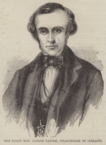 O Honorável Joseph Napier, Chanceler da Irlanda (gravura) de English School