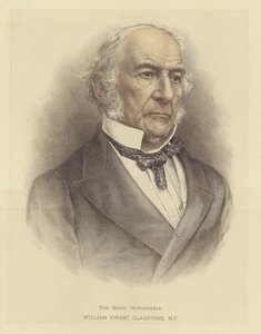 O Honorável William Ewart Gladstone de English School