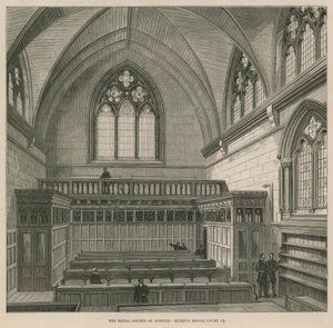 As Cortes Reais de Justiça: Queens Bench, Court IX de English School