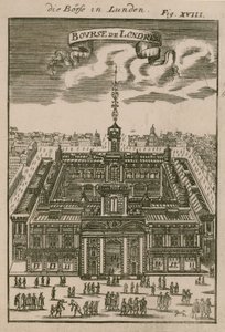 The Royal Exchange, Londres de English School