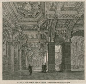 The Royal Exchange como redectorated por F Sang - o norte ambulatório de English School
