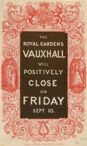 O Royal Gardens Vauxhall vai fechar de forma positiva de English School