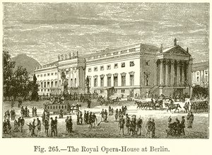 O Royal Opera House, em Berlim