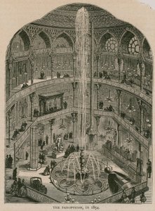 O Panopticon Real de Ciência e Arte, Leicester Square, Londres de English School