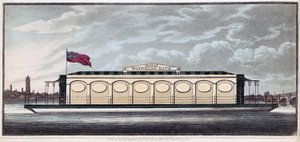 The Royal Waterloo Bath, pub. 1819. de English School