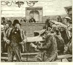 A Sala de Venda do Mont-de-Piete, Rue des Blancs Coats de English School