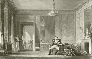 The Salon dabdication, Fontainbleau de English School