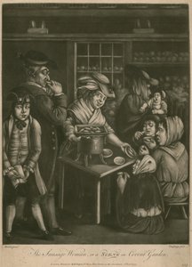 A mulher da salsicha; ou, uma cena em Covent Garden de English School