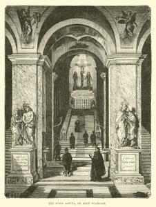 O Scala Sancta, ou Escadaria Sagrada de English School