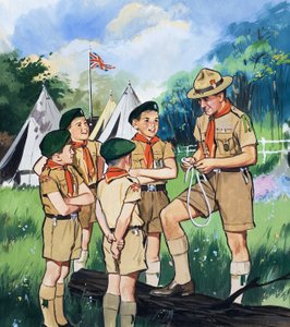 Os escuteiros de English School