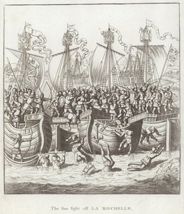O mar luta contra La Rochelle de English School