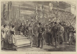 O Xá na Sala de Tecelagem em Haworth