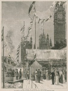 O Xá da Pérsia na Inglaterra de English School