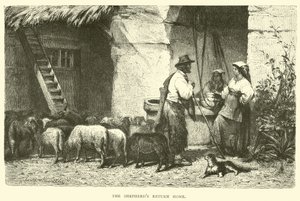 Os pastores voltam para casa de English School