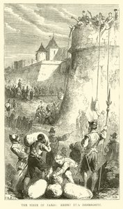 O cerco de Paris, a generosidade de Henrique IV de English School