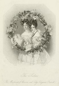 As irmãs, a marquesa de Abercorn e a senhora Georgiana Russell de English School