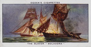 O Escravizador "Boladora" (litografia a cores) de English School