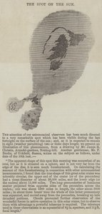 The Spot on the Sun (gravura) de English School